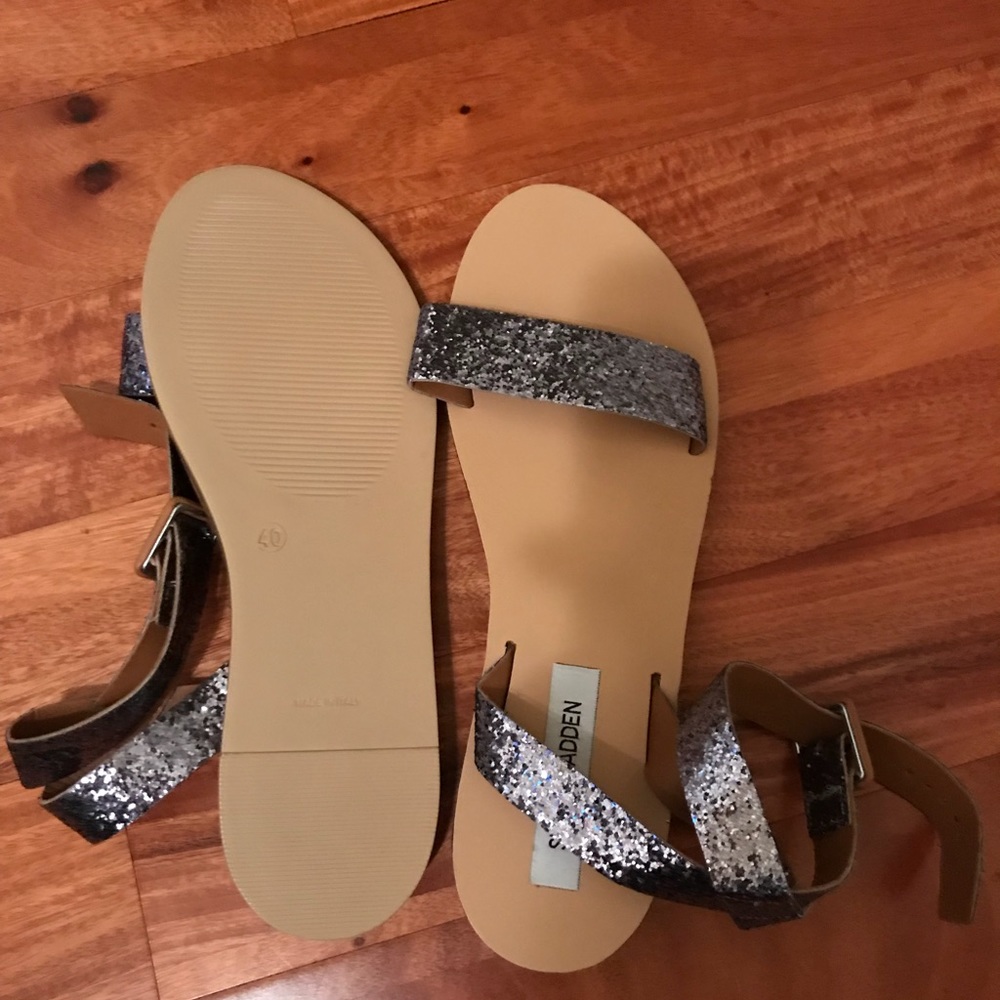 Steve Madden sparkle sandals